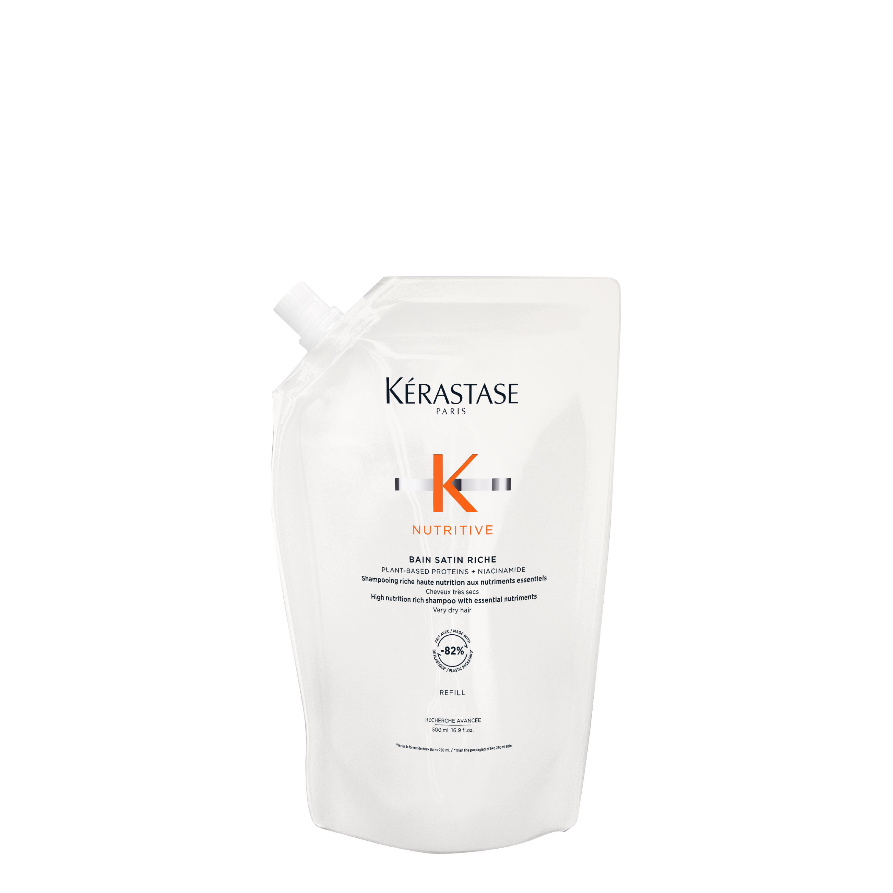 Kérastase Nutritive Bain Riche Shampoo 500ml, Refill