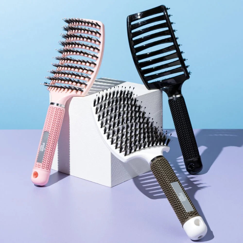 Yuaia Haircare Curved Paddle Brush Sort