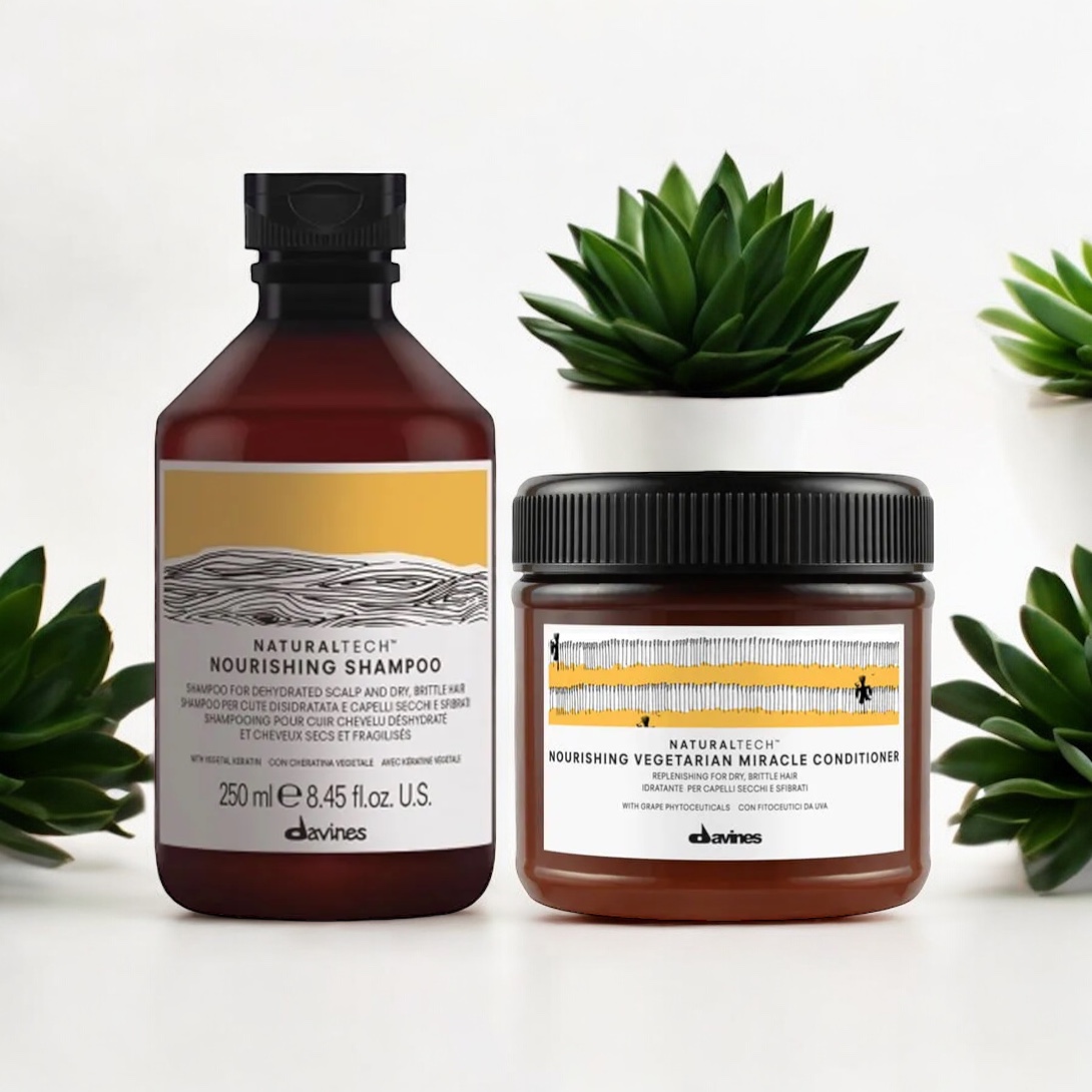Davines Nourishing shampoo & conditioner sæt