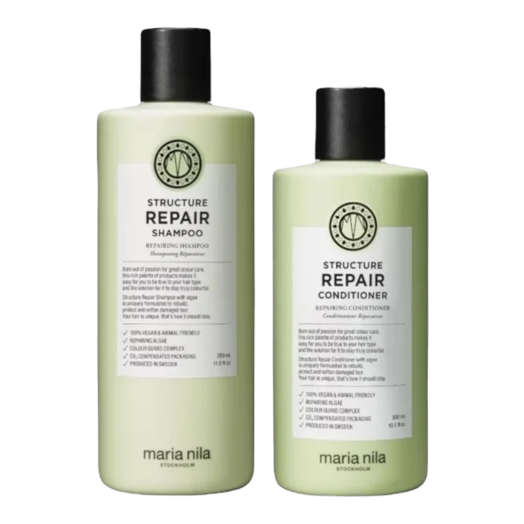 Maria Nila Structure Repair Shampoo & Conditioner sæt 300 & 350ml