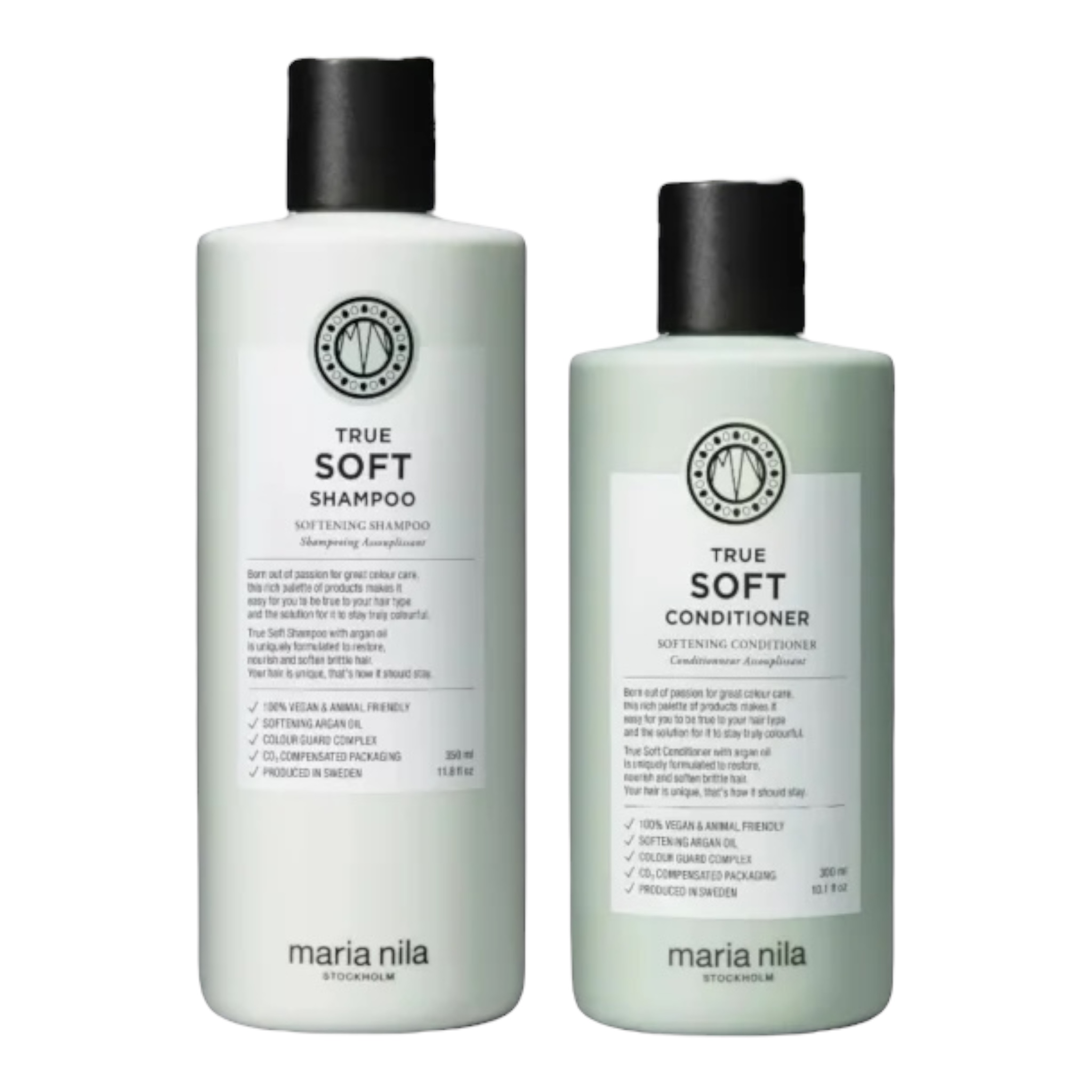 Maria Nila True Soft Shampoo & Conditioner sæt 300 & 350ml