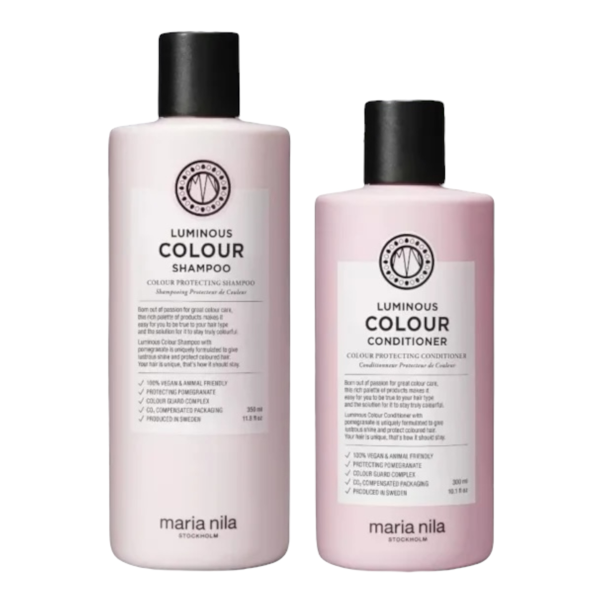 Maria Nila Luminous Colour Shampoo & Conditioner sæt 300 & 350ml
