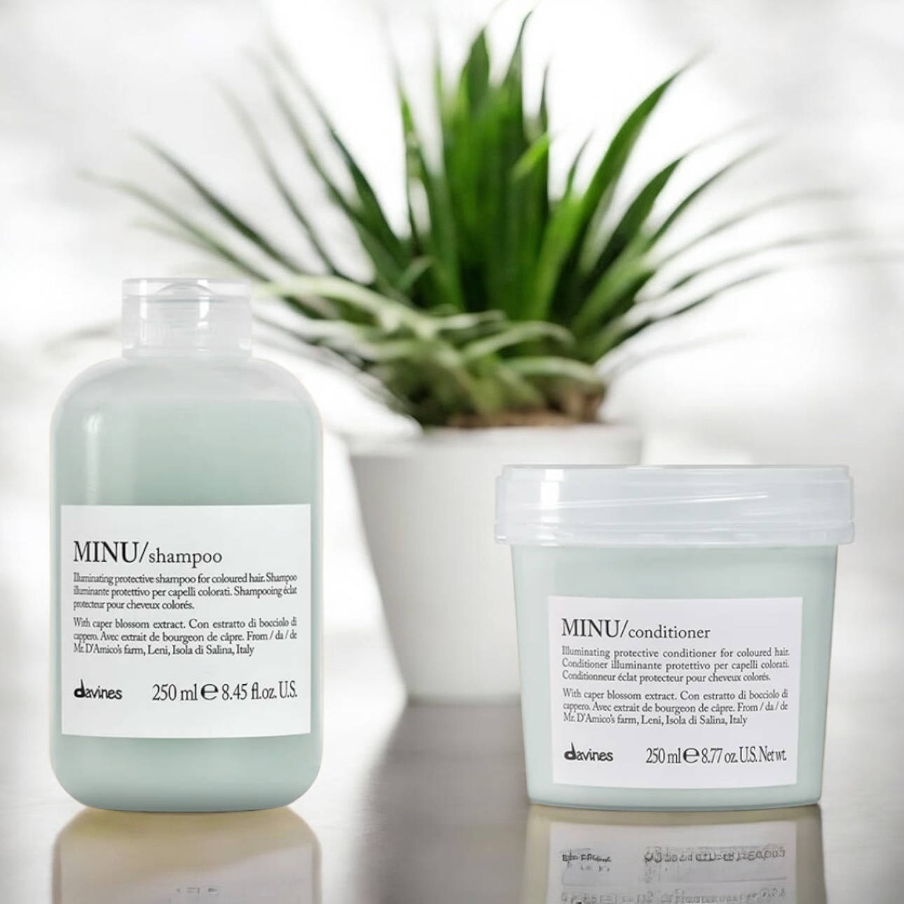 Davines Minu Shampoo&Conditioner sæt 250ml