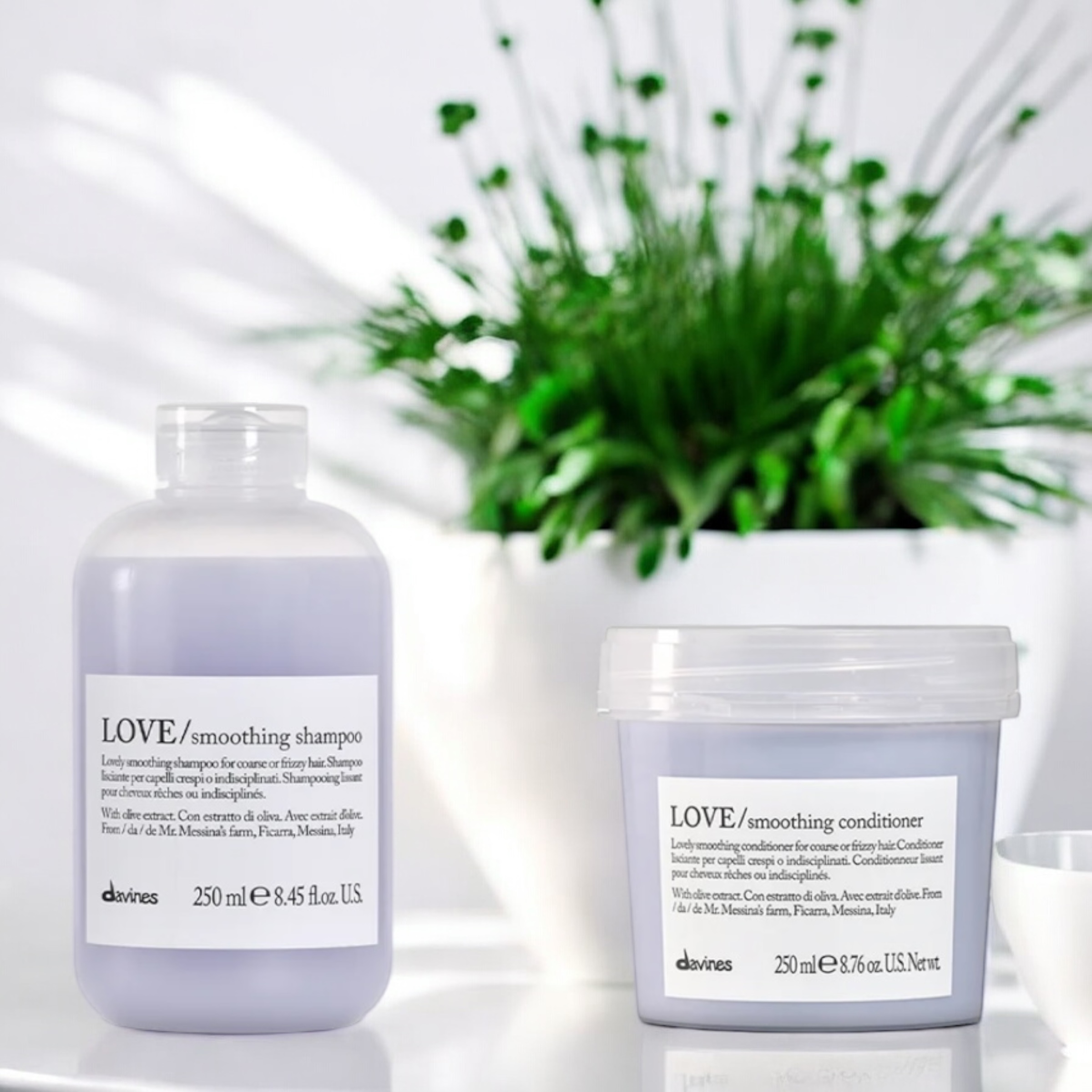 Love Smoothing shampoo & conditioner sæt 250ml