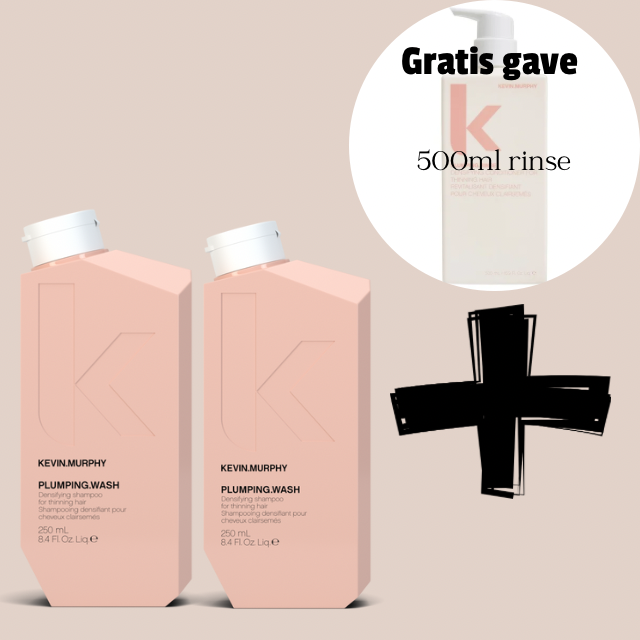 2 X Plumping Wash + Gratis Plumping Rinse 500ml
