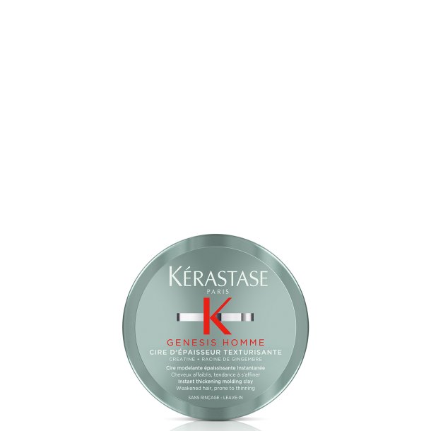 Krastase Genesis Homme Cire D'paisseur Texturisante 75ml