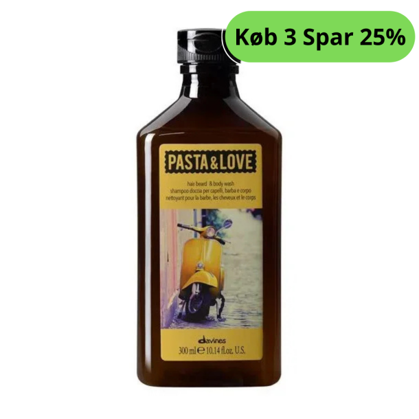 Pasta&Love Hair, Beard &amp; Body Wash 300ml