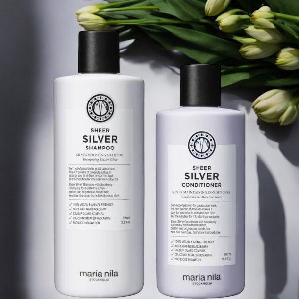 Maria Nila Sheer Silver Shampoo &amp; Conditioner st