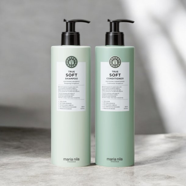 Maria Nila True Soft Shampoo &amp; Conditioner s�t 1000ml