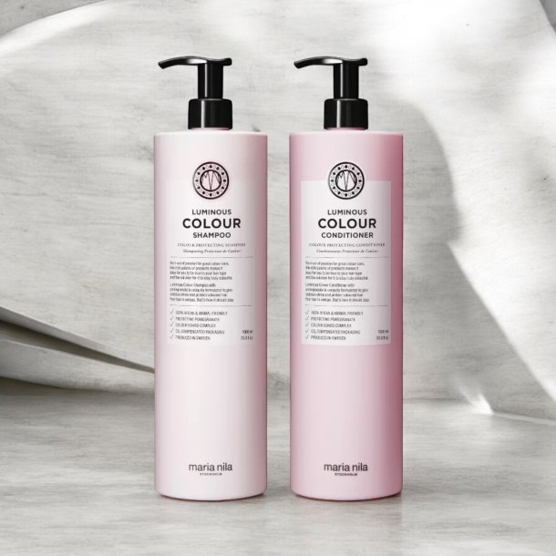 Maria Nila Luminous Colour Shampoo &amp; Conditioner s�t 1000ml
