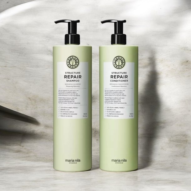 Maria Nila Structure Repair Shampoo &amp; Conditioner s�t 1000ml