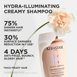 K�rastase Gloss Absolu Bain Cr�me Hydra Glaze Shampoo 250ml