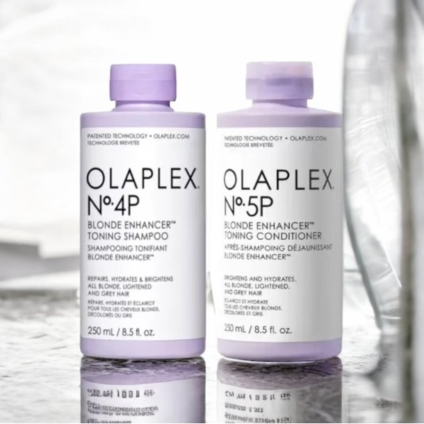 Olaplex Blonde Enhancer Toning shampoo &amp; conditioner st