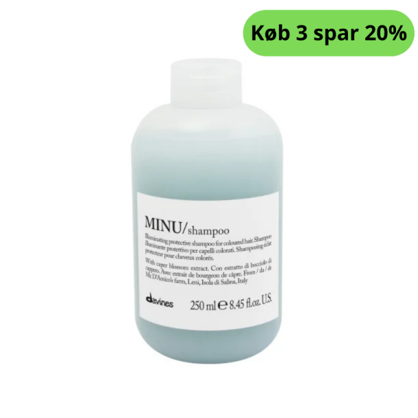 MINU shampoo 250 ml.