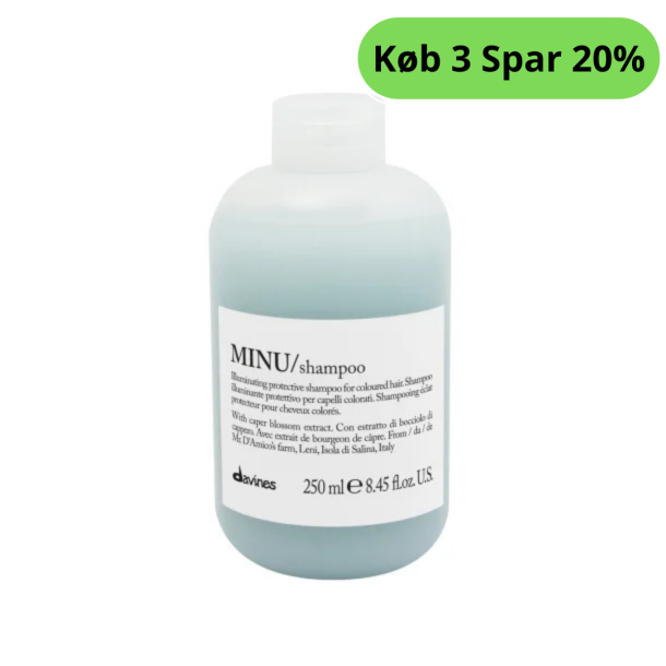 MINU shampoo 250 ml.