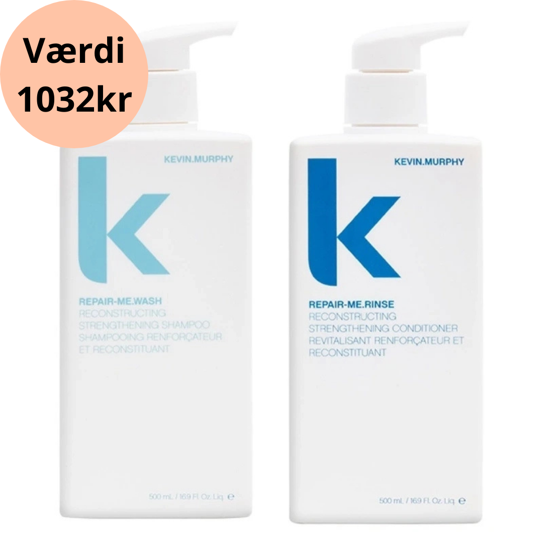 Kevin Murphy Repair Me Wash & Rinse 500ml sæt